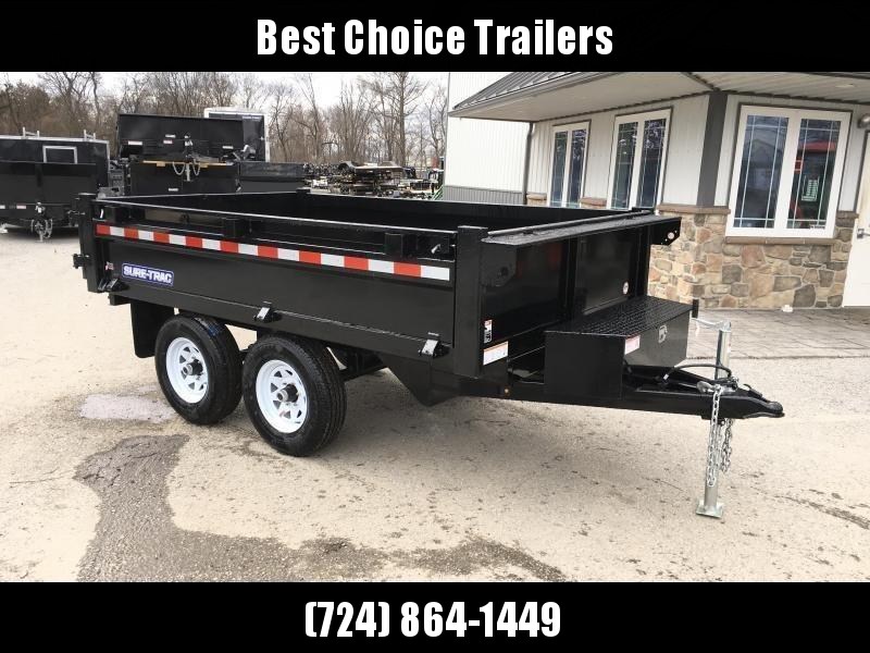 2018 Sure-Trac 6x10' SD Deckover Dump Trailer 9900# GVW * FOLD DOWN SIDES * HIGH SIDES * BARN DOORS * CLEARANCE - FREE ALUMINUM WHEELS 2018 Sure-Trac 6x10' SD Deckover Dump Trailer 9900# GVW * FOLD DOWN SIDES * HIGH SIDES * BARN DOORS * CLEARANCE - FREE ALUMINUM WHEELS
