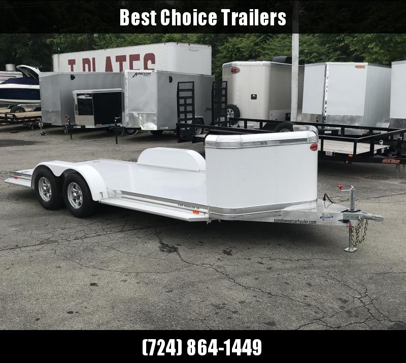 2019 Sundowner Trailers 7x19' 8050# GVW CH19BP * DELUXE ALUMINUM * TORSION * EXTRUDED * POLISHED * PAINTED FENDERS * 3' STONEGUARD * UPGRADED RUBBER * RUNNING BOARDS * CLEARANCE 2019 Sundowner Trailers 7x19' 8050# GVW CH19BP * DELUXE ALUMINUM * TORSION * EXTRUDED * POLISHED * PAINTED FENDERS * 3' STONEGUARD * UPGRADED RUBBER * RUNNING BOARDS * CLEARANCE