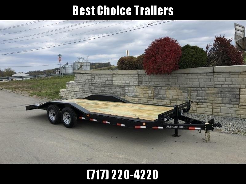 2019 Iron Bull 102"x22' Wood Deck Car Trailer 14000# GVW * 102" DECK * DRIVE OVER FENDERS 2019 Iron Bull 102"x22' Wood Deck Car Trailer 14000# GVW * 102" DECK * DRIVE OVER FENDERS