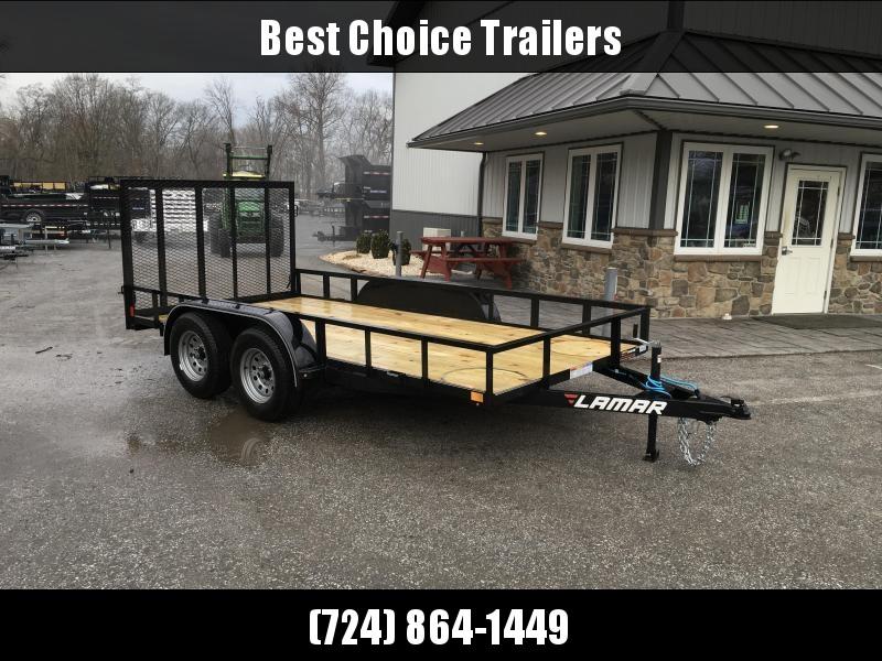 2018 Lamar 77"x14' Utility Landscape Trailer 7000# GVW 2018 Lamar 77"x14' Utility Landscape Trailer 7000# GVW