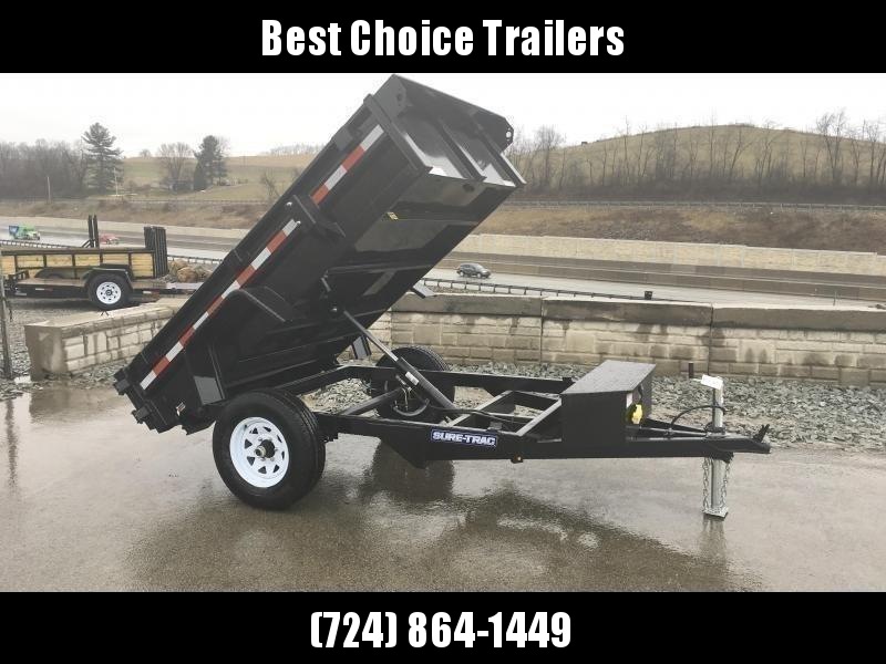 2019 Sure-Trac 5x8' Dump Trailer 5000# GVW BARN DOORS 2019 Sure-Trac 5x8' Dump Trailer 5000# GVW BARN DOORS