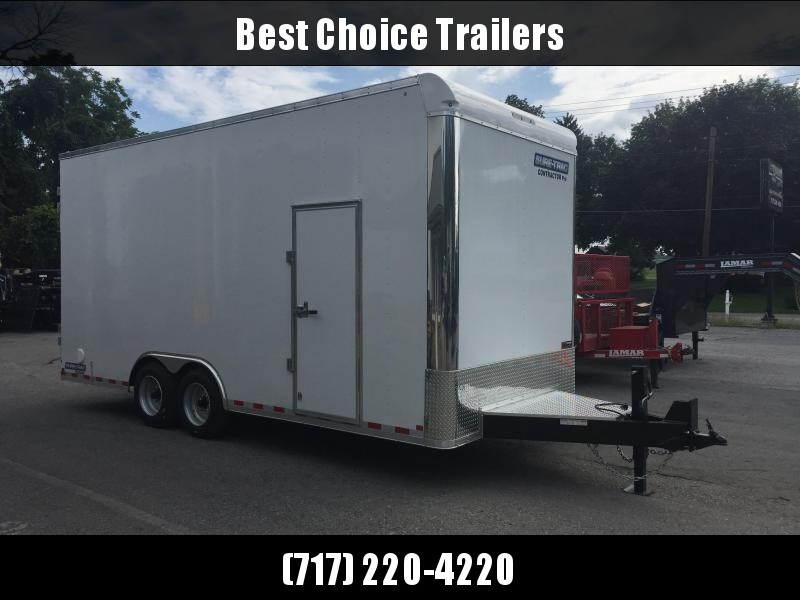 2018 Sure-Trac 8.5x20' Enclosed Contractor Pro 16000# GVW * GEOPROBE TRAILER * DESIGNED FOR HAULING SKIDSTEER OR SIMILAR INSIDE * 8K AXLE UPGRADE 2018 Sure-Trac 8.5x20' Enclosed Contractor Pro 16000# GVW * GEOPROBE TRAILER * DESIGNED FOR HAULING SKIDSTEER OR SIMILAR INSIDE * 8K AXLE UPGRADE