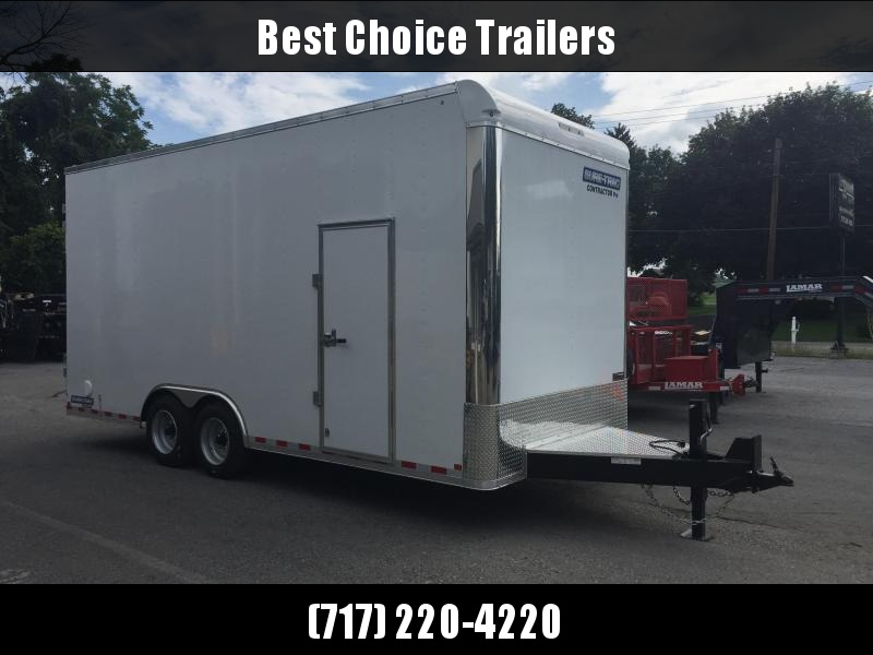 2018 Sure-Trac 8.5x20' Enclosed Contractor Pro 16000# GVW * GEOPROBE TRAILER * DESIGNED FOR HAULING SKIDSTEER OR SIMILAR INSIDE * 8K AXLE UPGRADE 2018 Sure-Trac 8.5x20' Enclosed Contractor Pro 16000# GVW * GEOPROBE TRAILER * DESIGNED FOR HAULING SKIDSTEER OR SIMILAR INSIDE * 8K AXLE UPGRADE