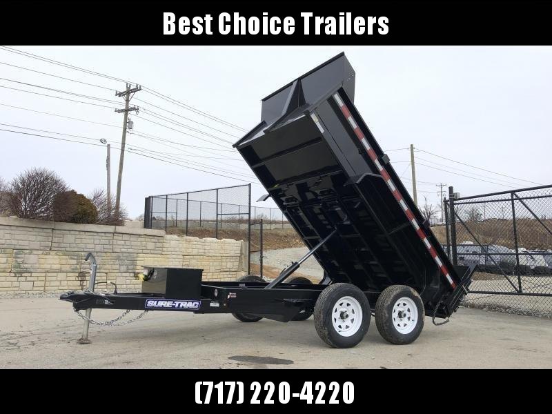 2019 Sure-Trac 6x10' LowPro Dump Trailer 7000# GVW * RAMPS * COMBO GATE 2019 Sure-Trac 6x10' LowPro Dump Trailer 7000# GVW * RAMPS * COMBO GATE
