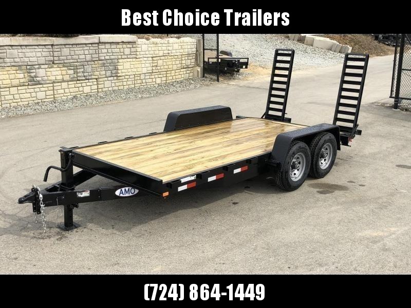 2019 AMO 7x18' Equipment Trailer 12000# GVW * STAND UP RAMPS * ALL LED LIGHTS 2019 AMO 7x18' Equipment Trailer 12000# GVW * STAND UP RAMPS * ALL LED LIGHTS