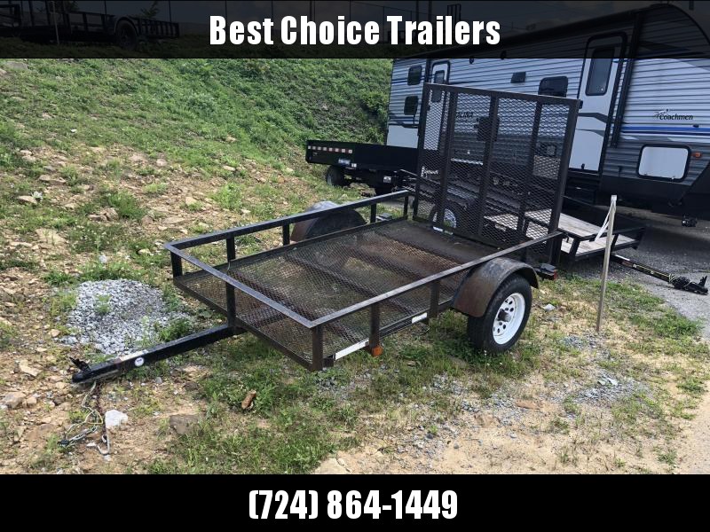 USED 2008 Carry-On 5x8' Angle Iron Utility Landscape Trailer 2000# GVW USED 2008 Carry-On 5x8' Angle Iron Utility Landscape Trailer 2000# GVW