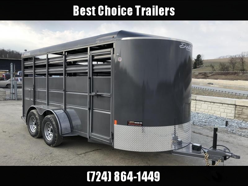 2018 Delta 500ES 16' Livestock Trailer 7000# GVW 2018 Delta 500ES 16' Livestock Trailer 7000# GVW