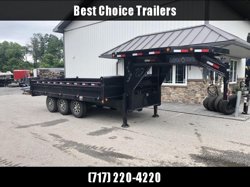 USED 2017 Load Trail 8x16' Gooseneck Deckover Dump Trailer * LOADED WITH OPTIONS USED 2017 Load Trail 8x16' Gooseneck Deckover Dump Trailer * LOADED WITH OPTIONS