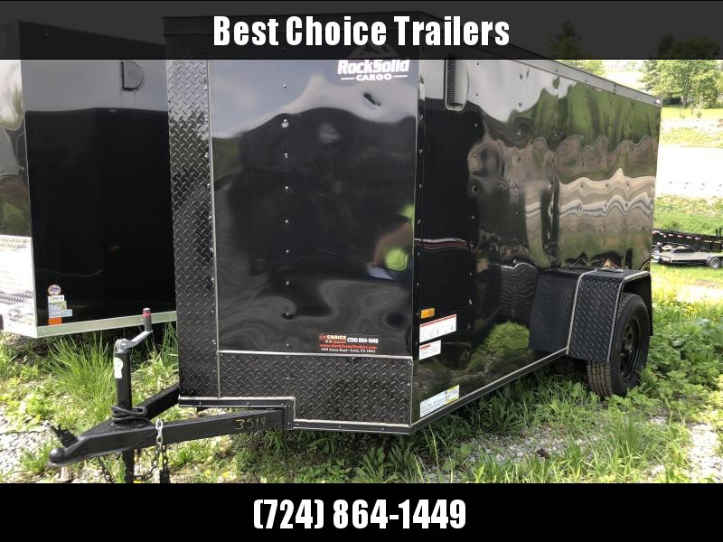 2018 Rock Solid 5x10' Enclosed Cargo Trailer 2990# GVW - BLACKOUT PACKAGE 2018 Rock Solid 5x10' Enclosed Cargo Trailer 2990# GVW - BLACKOUT PACKAGE