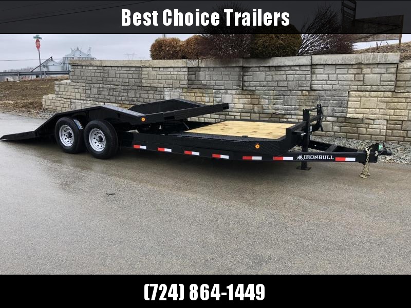 2019 Ironbull 102x16+4 Gravity Tilt Equipment Trailer 14000# * 102" DECK * DRIVE OVER FENDERS * TORSION * STOP VALVE 2019 Ironbull 102x16+4 Gravity Tilt Equipment Trailer 14000# * 102" DECK * DRIVE OVER FENDERS * TORSION * STOP VALVE