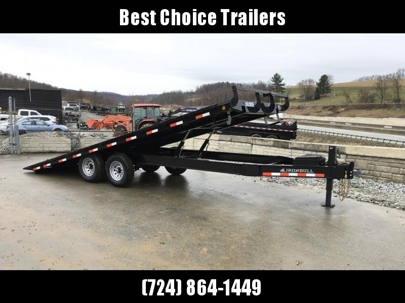 2019 Iron Bull 102"x22' Deckover Power Tilt Trailer 14000# GVW 2019 Iron Bull 102"x22' Deckover Power Tilt Trailer 14000# GVW