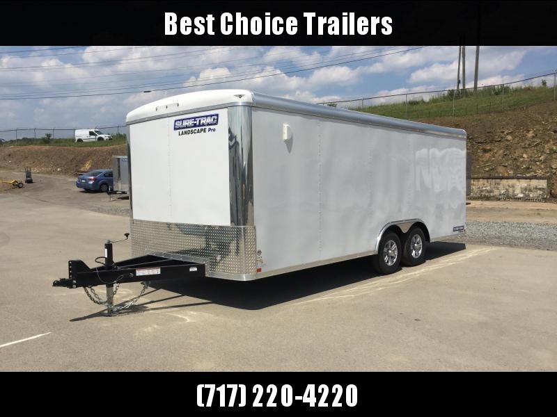 2019 Sure-Trac 8.5x20' STRLP Landscape Pro Package Trailer 9900# GVW 2019 Sure-Trac 8.5x20' STRLP Landscape Pro Package Trailer 9900# GVW