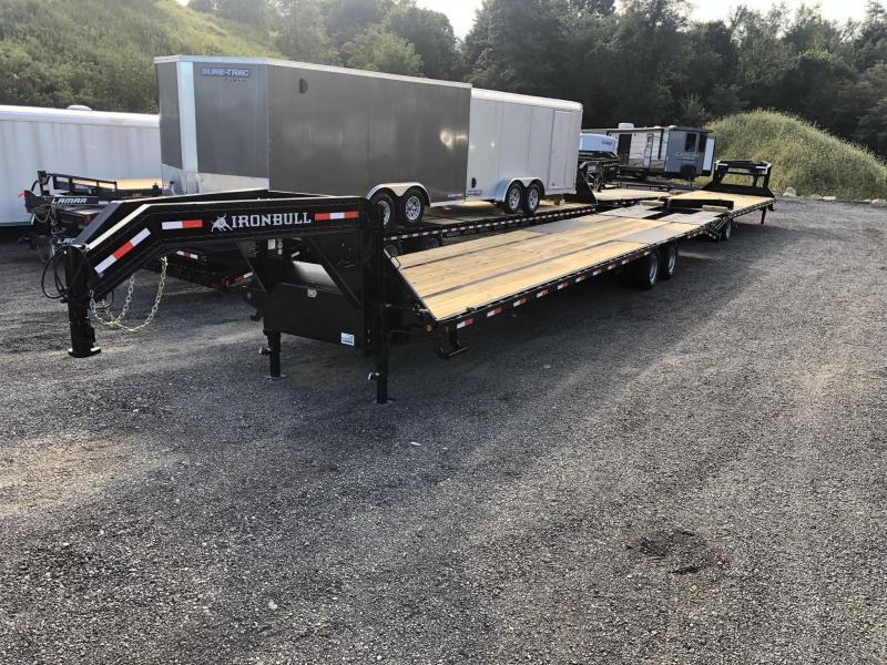2019 Ironbull 102x35+5' Gooseneck Beavertail Flatbed Deckover 24000# GVW * HOT SHOT * AIR RIDE * 12K DEXTERS * EOH DISC BRAKES * FULL WIDTH RAMPAGE RAMPS * PIERCED FRAME * SPARE TIRE * UNDER FRAME BRIDGE 2019 Ironbull 102x35+5' Gooseneck Beavertail Flatbed Deckover 24000# GVW * HOT SHOT * AIR RIDE * 12K DEXTERS * EOH DISC BRAKES * FULL WIDTH RAMPAGE RAMPS * PIERCED FRAME * SPARE TIRE * UNDER FRAME BRIDGE
