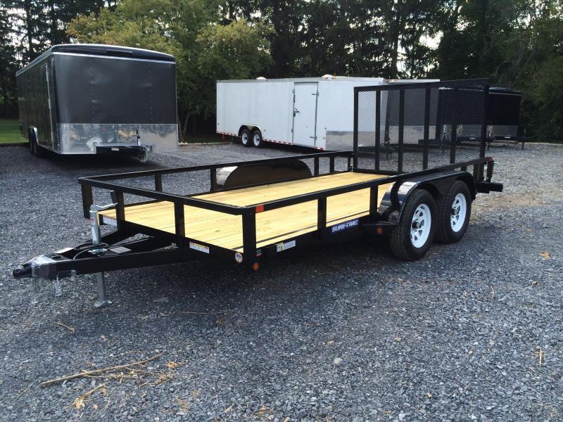 2018 Sure-Trac 7x14' Tube Top Utility Trailer 7000# GVW 2018 Sure-Trac 7x14' Tube Top Utility Trailer 7000# GVW