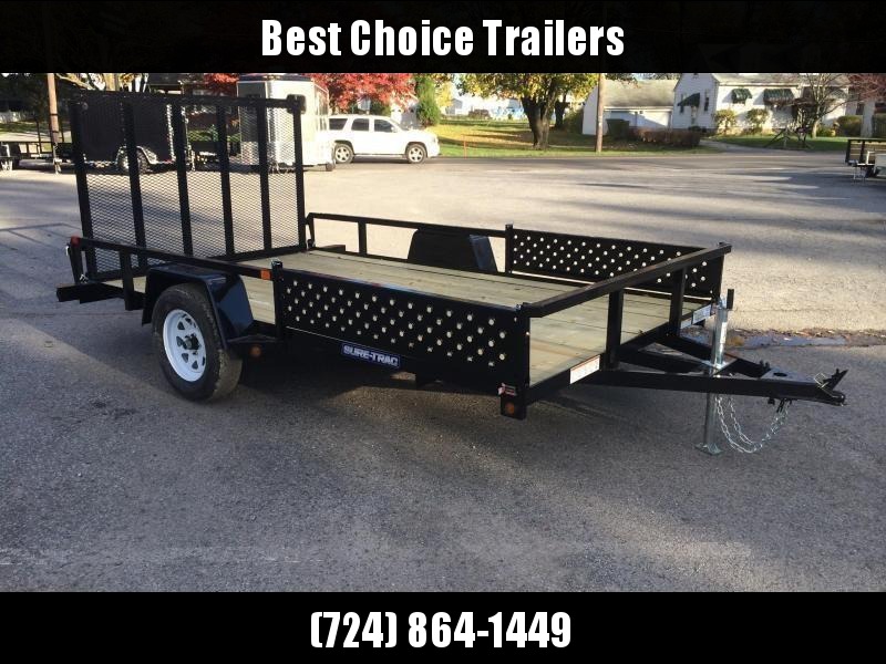 2018 Sure-Trac 7x14' Tube Top Utility Trailer 2990# GVW - ATV RAMPS * CLEARANCE - FREE ALUMINUM WHEELS 2018 Sure-Trac 7x14' Tube Top Utility Trailer 2990# GVW - ATV RAMPS * CLEARANCE - FREE ALUMINUM WHEELS