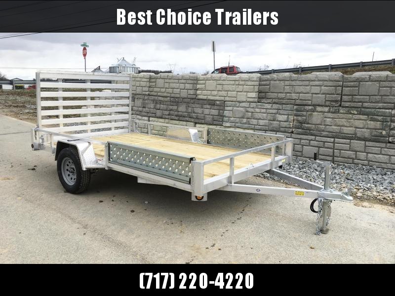2018 QSA 7x12' Aluminum ATV SIDES RAMPS Landscape Utility Trailer 2990# GVW 2018 QSA 7x12' Aluminum ATV SIDES RAMPS Landscape Utility Trailer 2990# GVW
