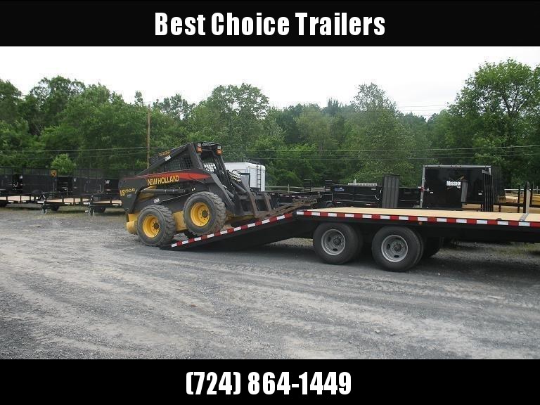 2019 Sure-Trac 102x22+10' Gooseneck Hydraulic Dovetail Deckover Trailer 22500# GVW 2019 Sure-Trac 102x22+10' Gooseneck Hydraulic Dovetail Deckover Trailer 22500# GVW