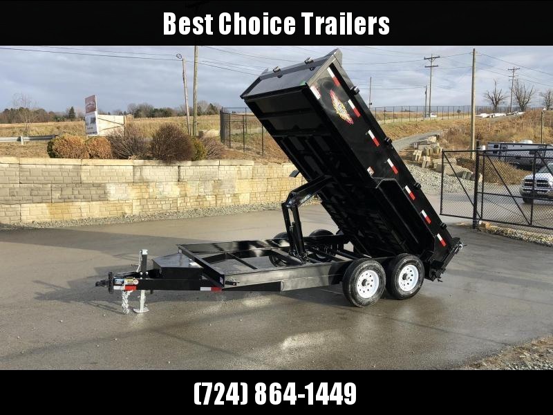 2019 H&H 7X14' 14000# Low Profile Dump Trailer H8314DBW-B-140 2019 H&H 7X14' 14000# Low Profile Dump Trailer H8314DBW-B-140