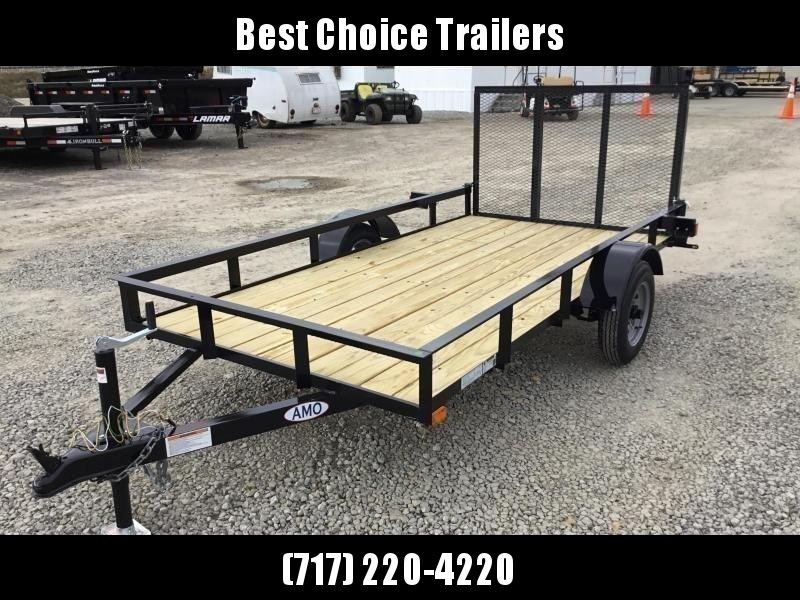 2019 AMO 5x10' Angle Iron Utility Landscape Trailer 2200# GVW w Gate 2019 AMO 5x10' Angle Iron Utility Landscape Trailer 2200# GVW w Gate