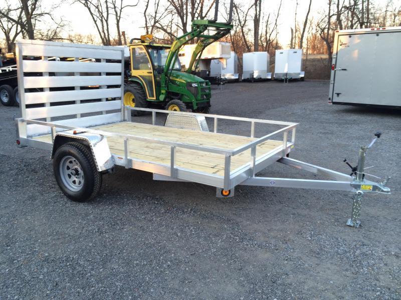 2018 QSA 6x12' Simplicity Aluminum Utility Trailer 2990# GVW - QSA7212SIMP-B-030 2018 QSA 6x12' Simplicity Aluminum Utility Trailer 2990# GVW - QSA7212SIMP-B-030