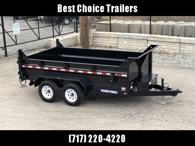 2019 Sure-Trac 7x12' LowPro Dump Trailer 9900# * DUAL PISTON - BASE 2019 Sure-Trac 7x12' LowPro Dump Trailer 9900# * DUAL PISTON - BASE