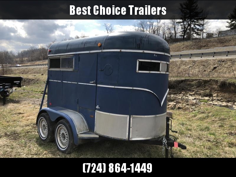 USED 1990 WW 10' Horse Trailer 3000# GVW USED 1990 WW 10' Horse Trailer 3000# GVW