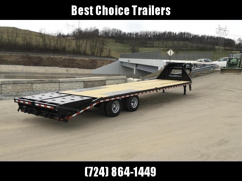 2019 Sure-Trac 102x35+5 22K Gooseneck Beavertail Deckover Trailer PIERCED FRAME * FULL WIDTH RAMPS 2019 Sure-Trac 102x35+5 22K Gooseneck Beavertail Deckover Trailer PIERCED FRAME * FULL WIDTH RAMPS