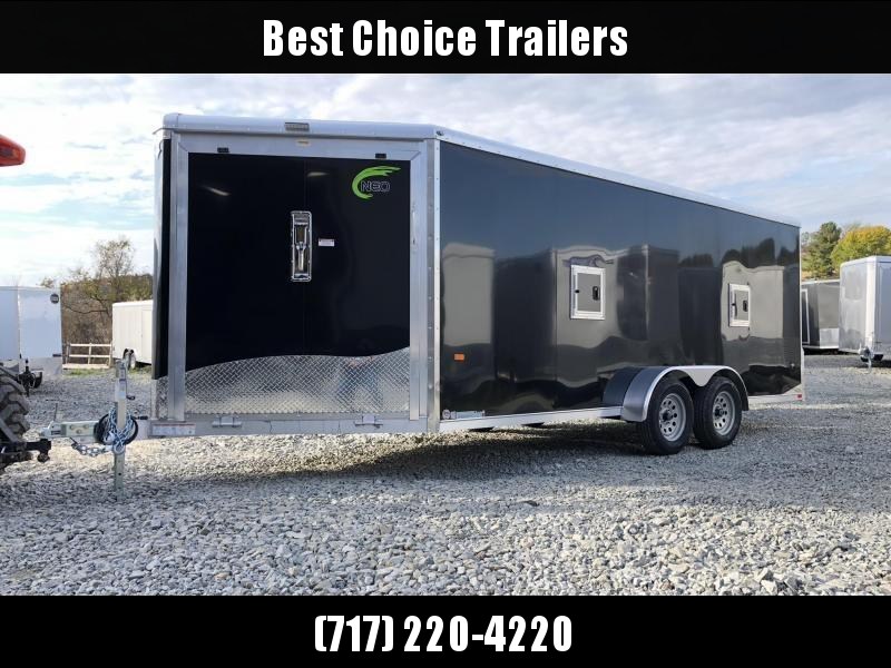 2019 Neo 7x22' NASR Aluminum Enclosed All-Sport Trailer * DELUXE MODEL * BLACK * UTV * ATV * Motorcycle * Snowmobile in Ashburn, VA 2019 Neo 7x22' NASR Aluminum Enclosed All-Sport Trailer * DELUXE MODEL * BLACK * UTV * ATV * Motorcycle * Snowmobile in Ashburn, VA