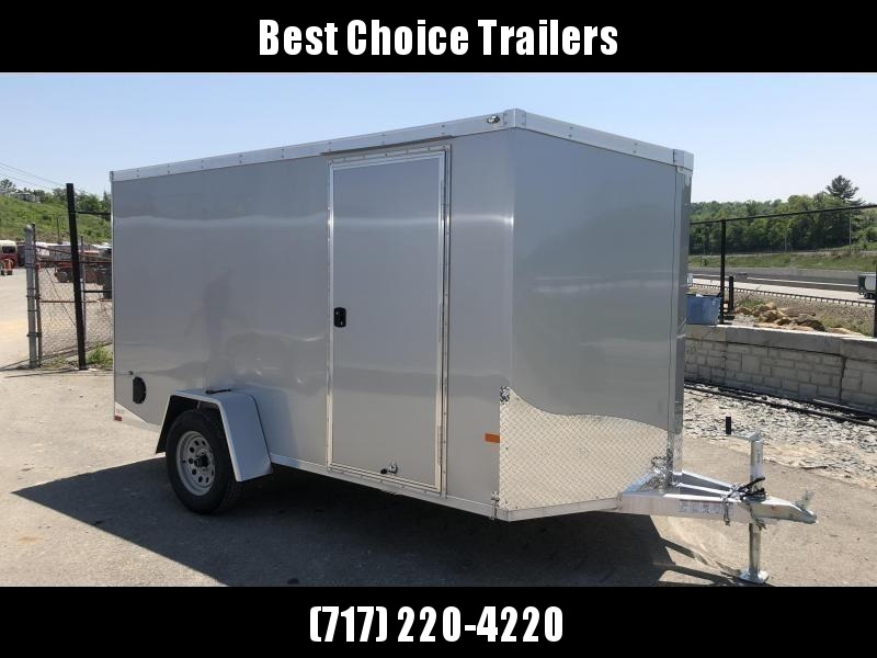 2019 Neo 6x12' NAVF Aluminum Enclosed Cargo Trailer * RAMP DOOR * SILVER * ALUMINUM WHEELS 2019 Neo 6x12' NAVF Aluminum Enclosed Cargo Trailer * RAMP DOOR * SILVER * ALUMINUM WHEELS