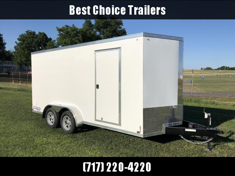 2018 Sure-Trac 7x16' Enclosed Cargo Trailer 7000# GVW * WHITE * CLEARANCE in Ashburn, VA 2018 Sure-Trac 7x16' Enclosed Cargo Trailer 7000# GVW * WHITE * CLEARANCE in Ashburn, VA