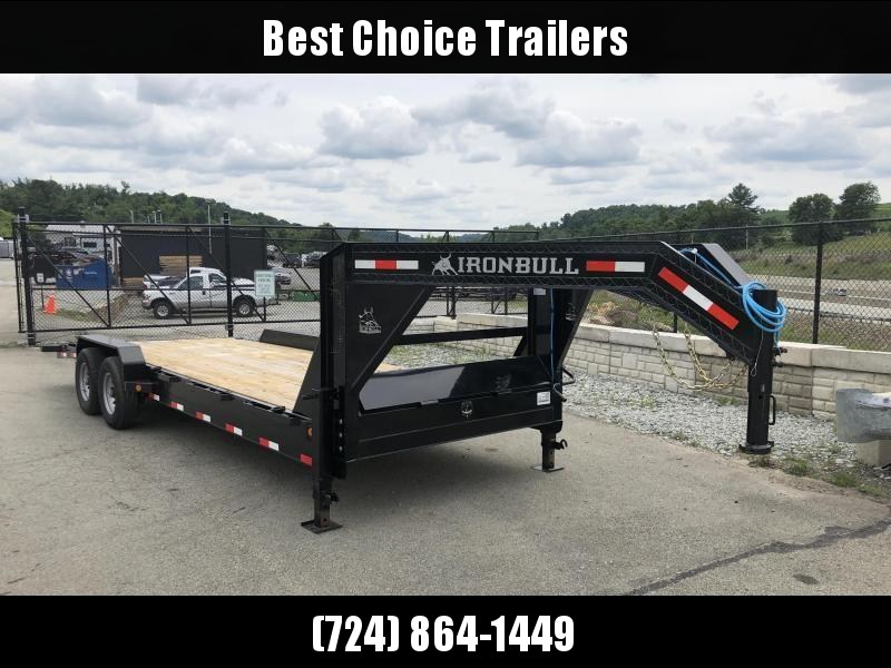 2018 Ironbull 7x26' Gooseneck Car Hauler Equipment Trailer 14000# * WINCH PLATE * CLEARANCE - FREE ALUMINUM WHEELS in Ashburn, VA 2018 Ironbull 7x26' Gooseneck Car Hauler Equipment Trailer 14000# * WINCH PLATE * CLEARANCE - FREE ALUMINUM WHEELS in Ashburn, VA