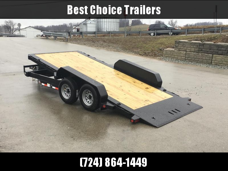 2018 Iron Bull 7x16' Equipment Trailer 9990# GVW - POWER TILT * TORSION 2018 Iron Bull 7x16' Equipment Trailer 9990# GVW - POWER TILT * TORSION