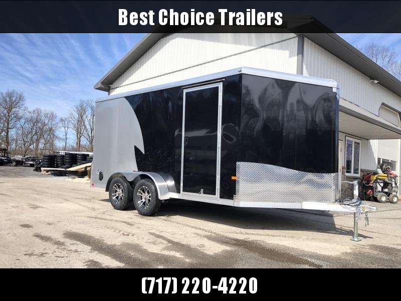 2019 Neo 7x14 NAMR Aluminum Enclosed Motorcycle Trailer * VINYL WALLS * ALUMINUM WHEELS * +6" HEIGHT * NUDO FLOOR & RAMP * BLACK & SILVER 2019 Neo 7x14 NAMR Aluminum Enclosed Motorcycle Trailer * VINYL WALLS * ALUMINUM WHEELS * +6" HEIGHT * NUDO FLOOR & RAMP * BLACK & SILVER