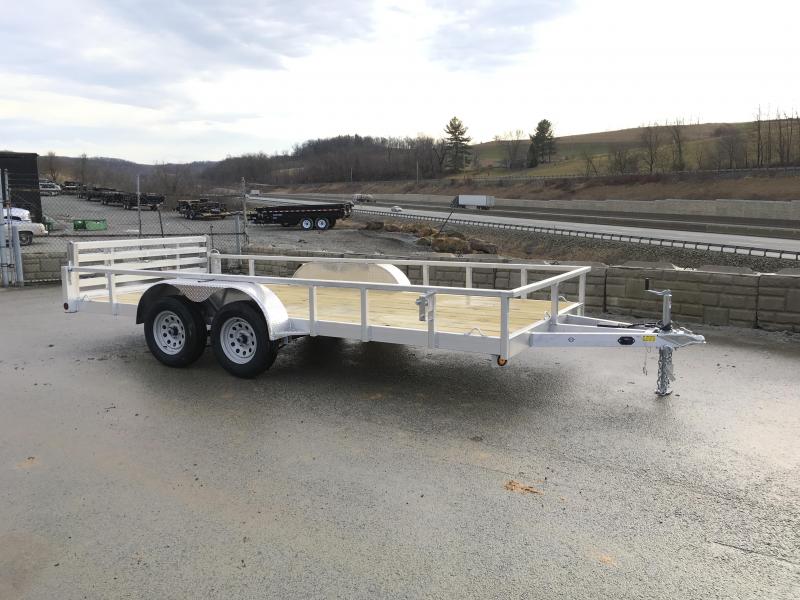 2018 QSA 7x18' Deluxe Aluminum Utility Trailer 7000# GVW 2018 QSA 7x18' Deluxe Aluminum Utility Trailer 7000# GVW