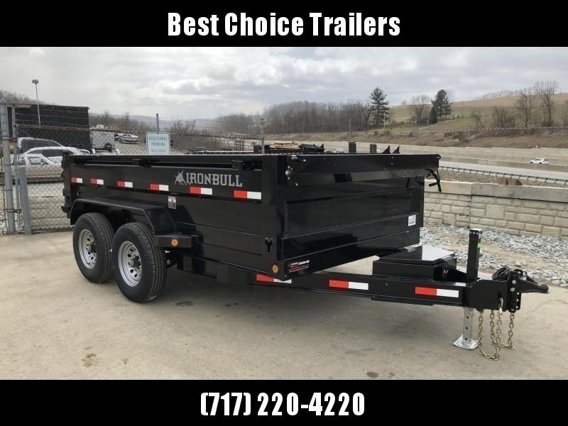 2019 Iron Bull 6x12' Dump Trailer 14000# GVW RAMPS * TARP * SCISSOR 2019 Iron Bull 6x12' Dump Trailer 14000# GVW RAMPS * TARP * SCISSOR
