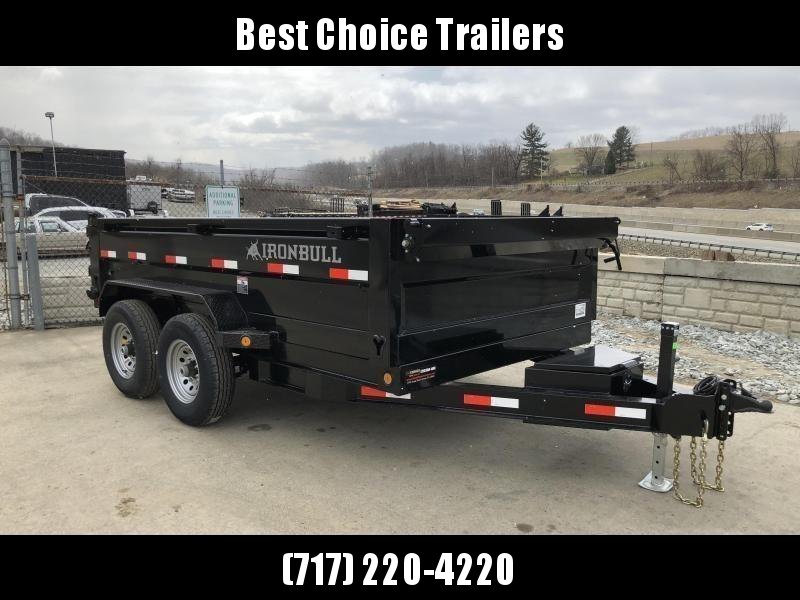 2019 Iron Bull 6x12' Dump Trailer 14000# GVW RAMPS * TARP * SCISSOR 2019 Iron Bull 6x12' Dump Trailer 14000# GVW RAMPS * TARP * SCISSOR