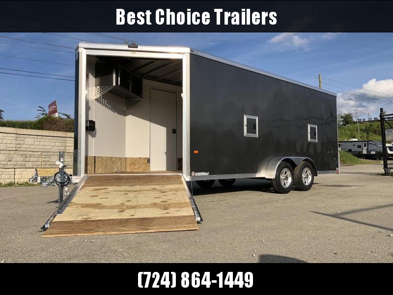 2020 Neo 7x22' NASR Aluminum Enclosed All-Sport Trailer * DELUXE MODEL * CHARCOAL * +6" HEIGHT 7' INSIDE UTV PKG * ATV * Motorcycle * Snowmobile 2020 Neo 7x22' NASR Aluminum Enclosed All-Sport Trailer * DELUXE MODEL * CHARCOAL * +6" HEIGHT 7' INSIDE UTV PKG * ATV * Motorcycle * Snowmobile