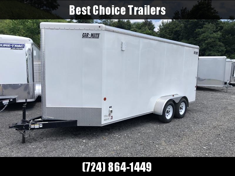 USED 2013 Car Mate 16' Tandem Axle Enclosed Cargo Trailer * HD PKG * LOTS OF OPTIONS USED 2013 Car Mate 16' Tandem Axle Enclosed Cargo Trailer * HD PKG * LOTS OF OPTIONS