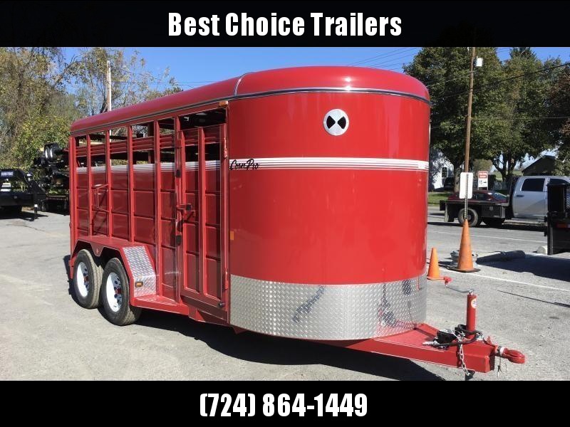 2018 Corn Pro 16' Livestock Trailer 7000# GVW 2018 Corn Pro 16' Livestock Trailer 7000# GVW