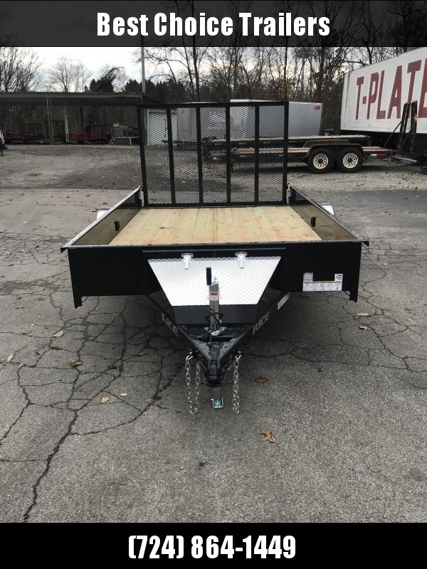 2018 Rice 76"x10' Pipe Top Utility Landscape Trailer 2990# GVW RSP7610 * PIPE TOP * TUBE GATE * FRONT TOOLBOX * CLEARANCE - FREE ALUMINUM WHEELS 2018 Rice 76"x10' Pipe Top Utility Landscape Trailer 2990# GVW RSP7610 * PIPE TOP * TUBE GATE * FRONT TOOLBOX * CLEARANCE - FREE ALUMINUM WHEELS
