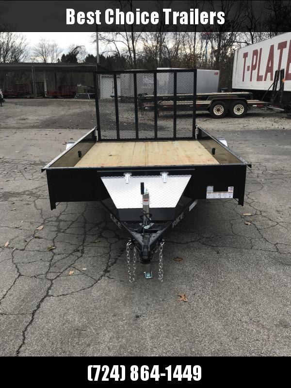 2018 Rice 76"x10' Pipe Top Utility Landscape Trailer 2990# GVW RSP7610 * PIPE TOP * TUBE GATE * FRONT TOOLBOX * CLEARANCE - FREE ALUMINUM WHEELS 2018 Rice 76"x10' Pipe Top Utility Landscape Trailer 2990# GVW RSP7610 * PIPE TOP * TUBE GATE * FRONT TOOLBOX * CLEARANCE - FREE ALUMINUM WHEELS