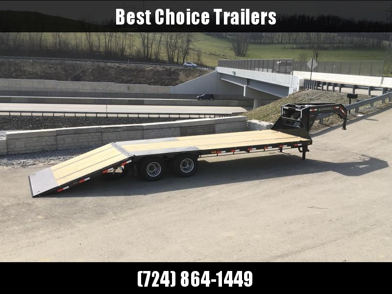 2018 Ironbull 102x30' Gooseneck Deckover Flatbed Hydraulic Dovetail 22000# GVW 2018 Ironbull 102x30' Gooseneck Deckover Flatbed Hydraulic Dovetail 22000# GVW
