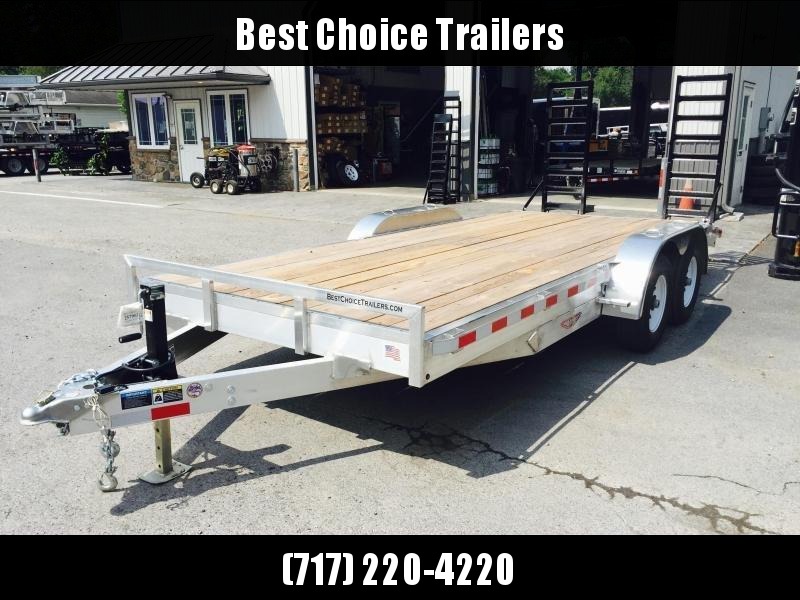 2018 H&H HAD 7x20 ALUMINUM Equipment Trailer 14000# GVW * STAND UP RAMPS 2018 H&H HAD 7x20 ALUMINUM Equipment Trailer 14000# GVW * STAND UP RAMPS
