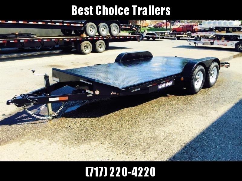 2018 Sure-Trac 7x20' Steel Deck Car Hauler 9900# GVW - LOW LOAD ANGLE 2018 Sure-Trac 7x20' Steel Deck Car Hauler 9900# GVW - LOW LOAD ANGLE