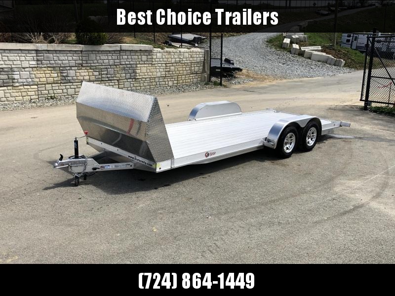 2018 Kiefer 7x20' 7000# Aluminum Car Hauler TORSION EXTRUDED FLOOR ALUMINUM WHEELS LOW LOAD ANGLE 6' RAMPS * ALUMINUM AIRDAM 2018 Kiefer 7x20' 7000# Aluminum Car Hauler TORSION EXTRUDED FLOOR ALUMINUM WHEELS LOW LOAD ANGLE 6' RAMPS * ALUMINUM AIRDAM