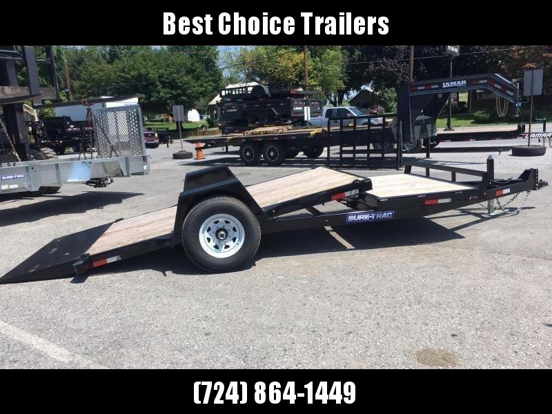 2019 Sure-Trac 78"x12+4' Tilt Equipment Trailer Scissor Hauler 7800# GVW * OAK DECK 2019 Sure-Trac 78"x12+4' Tilt Equipment Trailer Scissor Hauler 7800# GVW * OAK DECK