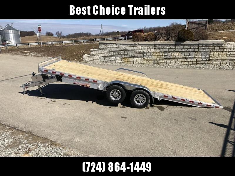 2019 H&H 7x20' Aluminum Power Tilt Car Trailer 9990# GVW * TOOLBOX 2019 H&H 7x20' Aluminum Power Tilt Car Trailer 9990# GVW * TOOLBOX