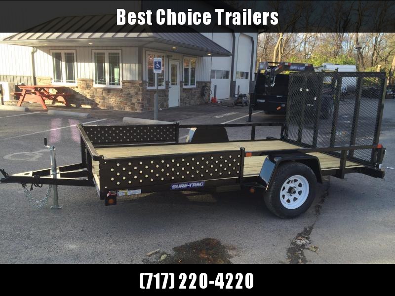 2018 Sure-Trac 7x12' Tube Top ATV Side Ramps Utility Trailer 2990# GVW 2018 Sure-Trac 7x12' Tube Top ATV Side Ramps Utility Trailer 2990# GVW