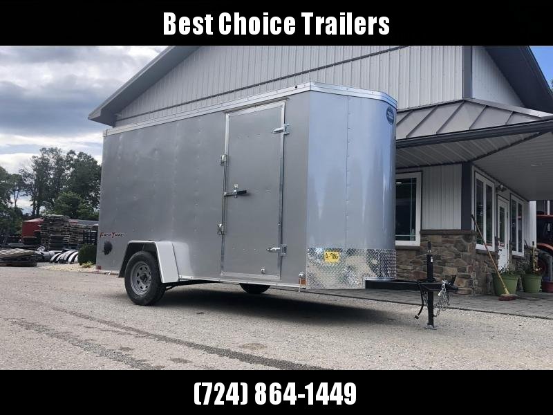 2019 Wells Cargo 6x12' Fastrac DELUXE Enclosed Cargo Trailer 2990# GVW * PEWTER EXTERIOR * RAMP DOOR * .030 EXTERIOR * 1PC ALUM ROOF * 6'6" HEIGHT * TUBE STUDS * 16" O.C WALLS 2019 Wells Cargo 6x12' Fastrac DELUXE Enclosed Cargo Trailer 2990# GVW * PEWTER EXTERIOR * RAMP DOOR * .030 EXTERIOR * 1PC ALUM ROOF * 6'6" HEIGHT * TUBE STUDS * 16" O.C WALLS