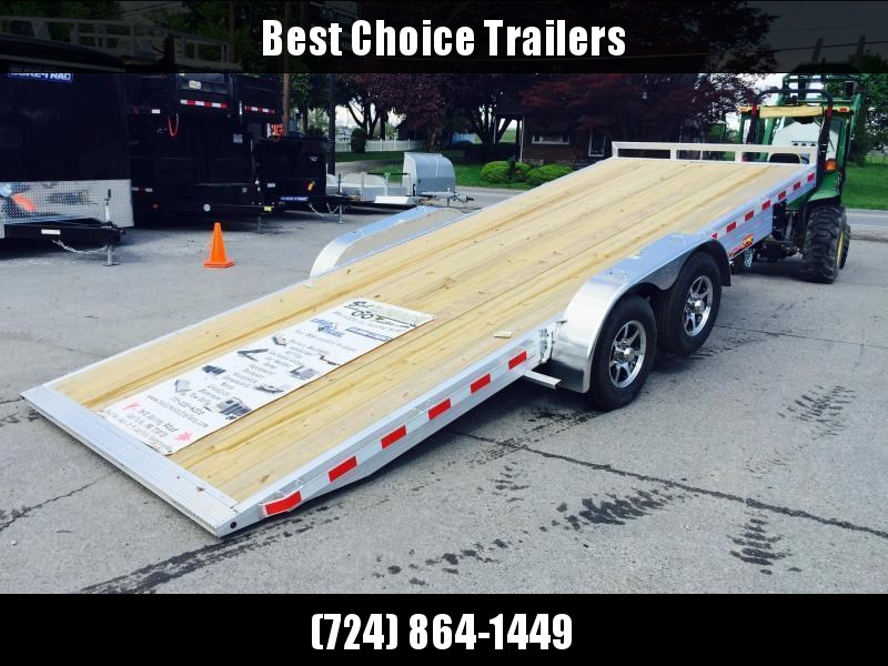 2018 H&H 7x18' 7000# Aluminum Power Tilt Car Hauler * POWER TILT * EXTRA STAKE POCKETS * PUMP PLATE * CLEARANCE 2018 H&H 7x18' 7000# Aluminum Power Tilt Car Hauler * POWER TILT * EXTRA STAKE POCKETS * PUMP PLATE * CLEARANCE